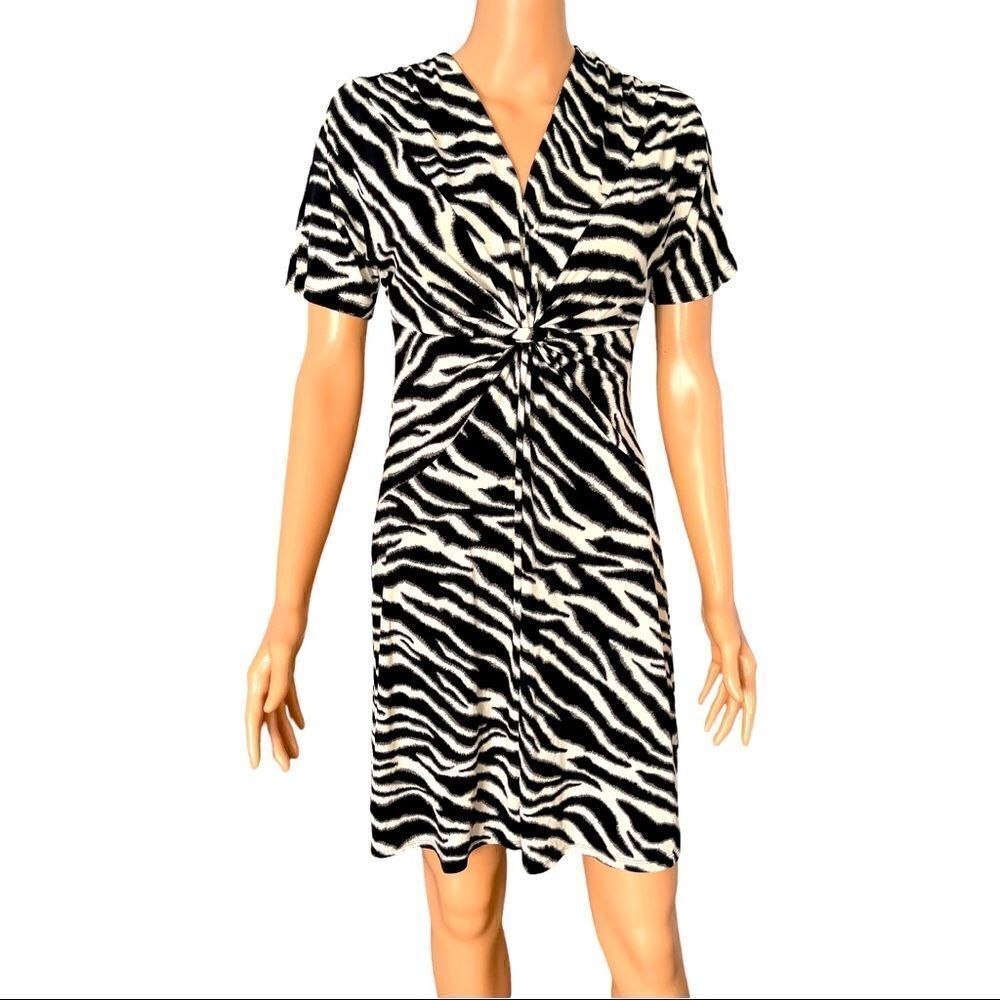 ENFOCUS Studio Zebra Print Dress Size 6